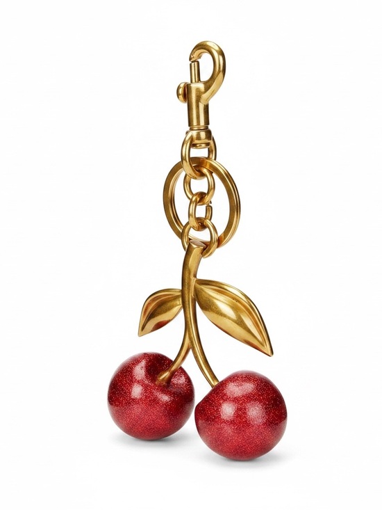 Yung Love Accessories - 🍒✨Cherry Luxe XL Bag Charm/Key Chain